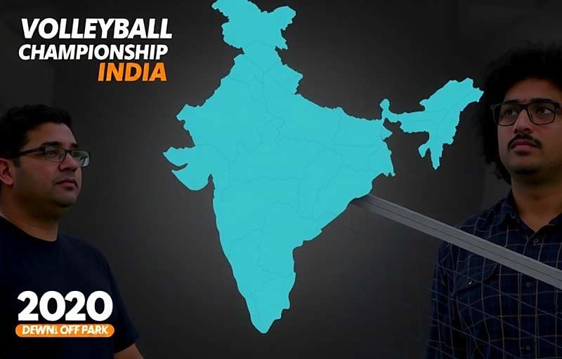 Volleyball Championship India download distribution map across Indian states
